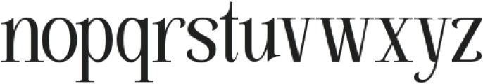 Trendsetter Prestige Regular otf (400) Font LOWERCASE