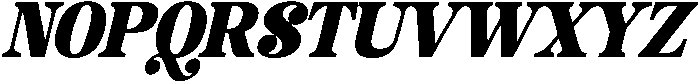 Trendy Voyage Italic otf (400) Font UPPERCASE
