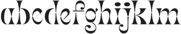 Trenton-Regular otf (400) Font LOWERCASE