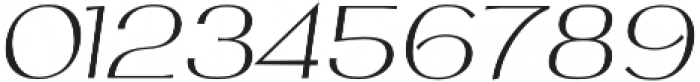 Tresor Italic 400 otf (400) Font OTHER CHARS