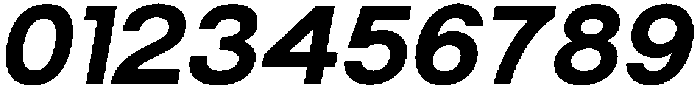 Trevia Groteska Bold-Italic otf (700) Font OTHER CHARS
