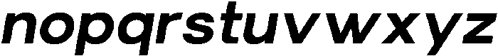 Trevia Groteska Bold-Italic otf (700) Font LOWERCASE