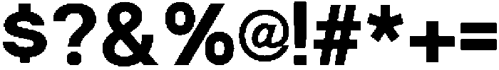 Trevia Groteska Bold otf (700) Font OTHER CHARS