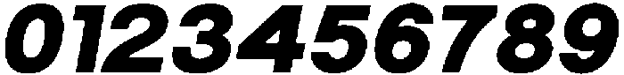Trevia Groteska Heavy-Italic otf (800) Font OTHER CHARS