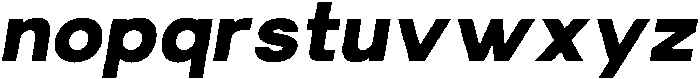 Trevia Groteska Heavy-Italic otf (800) Font LOWERCASE