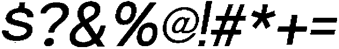 Trevia Groteska Regular-Italic otf (400) Font OTHER CHARS
