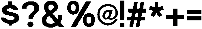 Trevia Groteska SemiBold otf (600) Font OTHER CHARS