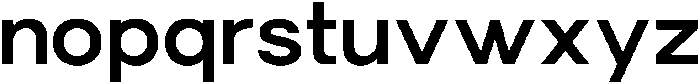Trevia Groteska SemiBold otf (600) Font LOWERCASE
