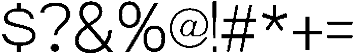 Trevia Groteska Thin otf (100) Font OTHER CHARS