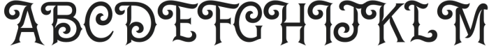 TrevoireJoaquin-Regular otf (400) Font UPPERCASE