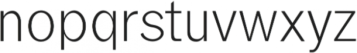 Treyton Light otf (300) Font LOWERCASE