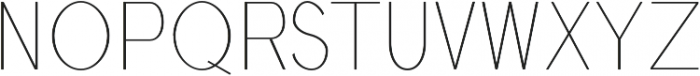 Treyton Thin otf (100) Font UPPERCASE