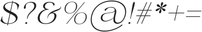 Triangle-Italic otf (400) Font OTHER CHARS