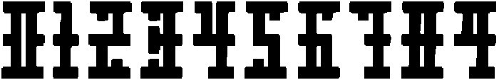 Tribal Echo Regular otf (400) Font OTHER CHARS