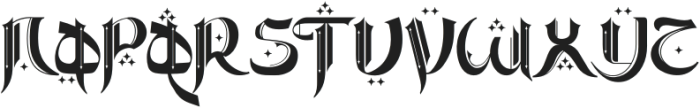 Tribalizm Two otf (400) Font UPPERCASE