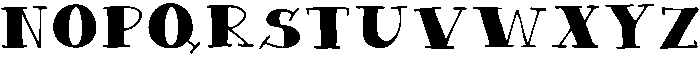 Tribe Regular otf (400) Font UPPERCASE