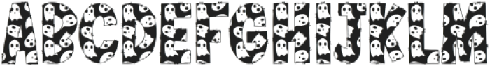 TrickOrTreat4 Regular otf (400) Font UPPERCASE