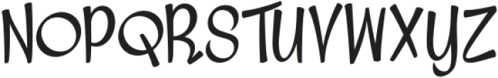 Triena Regular otf (400) Font LOWERCASE