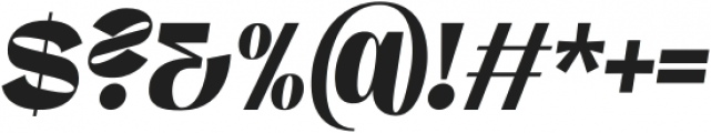 TrileqeHybrid-Italic otf (400) Font OTHER CHARS