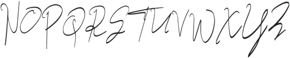Trimeira Signature Regular otf (400) Font UPPERCASE