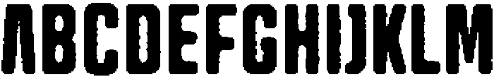 Trina Circular Angular otf (400) Font UPPERCASE