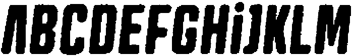 Trina Circular Eroded Italic otf (400) FONT