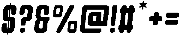 Trina Circular Inline Italic otf (400) Font OTHER CHARS