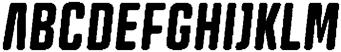 Trina Circular Inline Italic otf (400) Font UPPERCASE