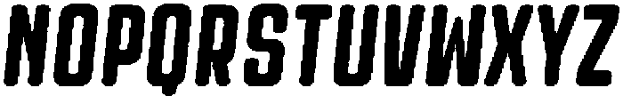 Trina Circular Inline Italic otf (400) Font LOWERCASE
