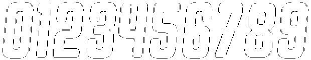 Trina Circular Outline Italic otf (400) Font OTHER CHARS