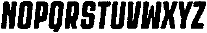 Trina Eroded Italic otf (400) Font UPPERCASE