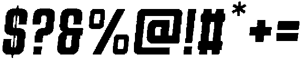 Trina Inline Italic otf (400) Font OTHER CHARS