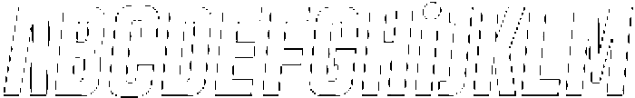 Trina Outline Italic otf (400) FONT