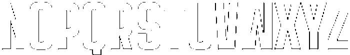 Trina Outline otf (400) Font LOWERCASE