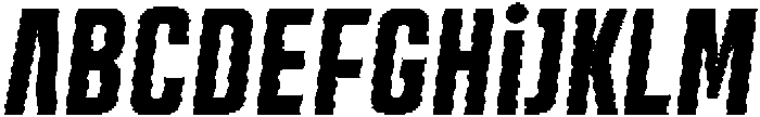 Trina Rimmed Italic otf (400) FONT