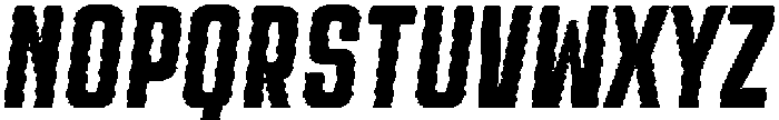 Trina Rimmed Italic otf (400) Font LOWERCASE