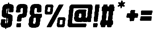 Trina Rough Italic otf (400) Font OTHER CHARS