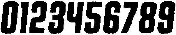 Trina Rounded Eroded Italic otf (400) Font OTHER CHARS