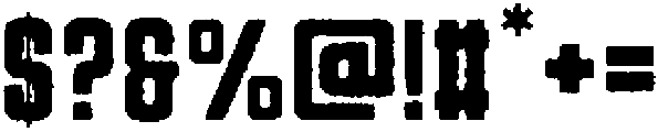Trina Rounded Eroded otf (400) Font OTHER CHARS