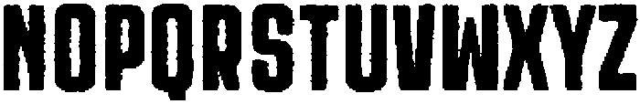 Trina Rounded Eroded otf (400) Font LOWERCASE