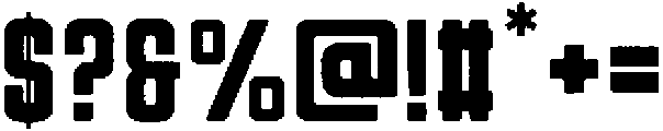 Trina Rounded Noise otf (400) Font OTHER CHARS