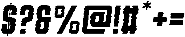 Trina Rounded Rimmed Italic otf (400) Font OTHER CHARS