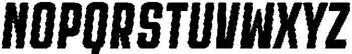 Trina Rounded Rimmed Italic otf (400) Font UPPERCASE