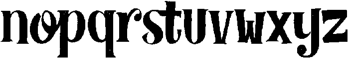 Trinity Note otf (400) Font LOWERCASE