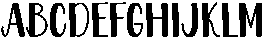Triple Regular otf (400) Font UPPERCASE