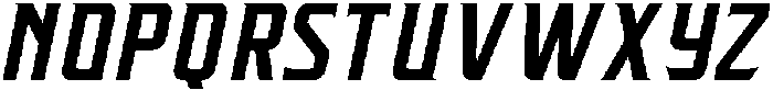 Triton Bold Italic otf (700) Font UPPERCASE
