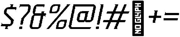 Triton Light Italic otf (300) Font OTHER CHARS