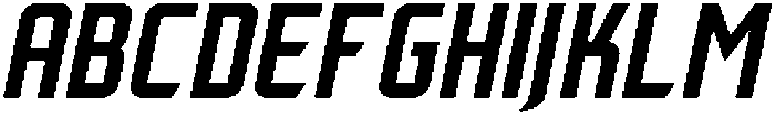 Triton Sans Bold Italic otf (700) Font UPPERCASE