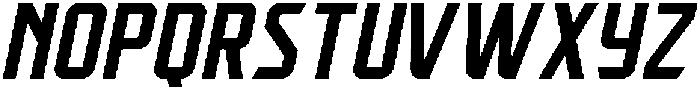 Triton Sans Bold Italic otf (700) Font UPPERCASE