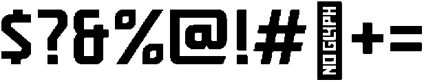 Triton Sans Bold otf (700) Font OTHER CHARS